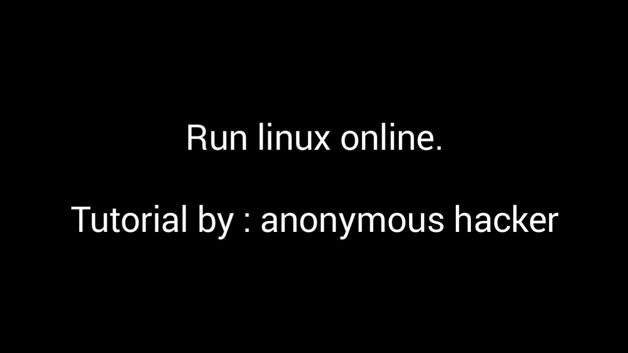 Run Linux without installing | Use Kali Linux/windows online.. - YouTube