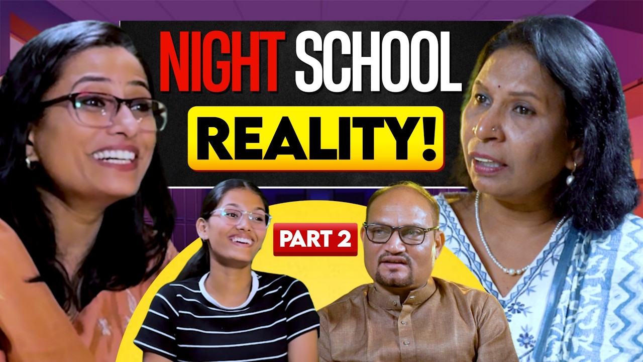 Learning Never Sleeps! ✨ Sangeeta Kadam & Anant Kumar Patil on #Education #NightSchool #Motivation