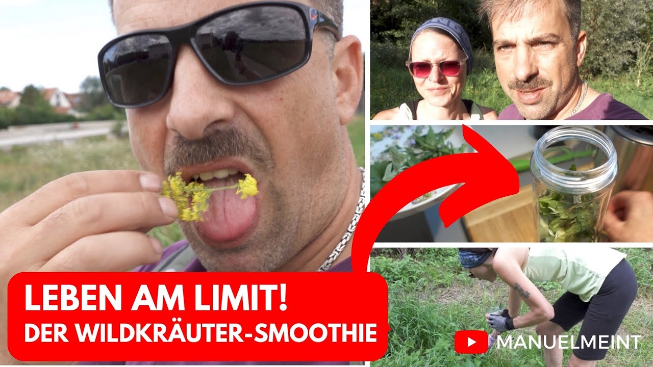 WildkräuterSmoothie - Leben am Limit ! - YouTube