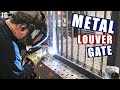 Metal Louver Gate Build | JIMBO'S GARAGE