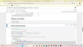Day 24 - Sentiment Analysis Project | NLP with Python | Text Classification using Machine Learning
