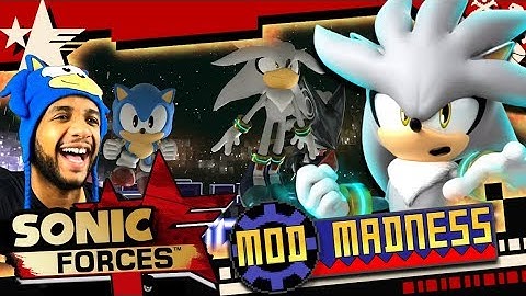 Sonic Forces (PC 4K 60FPS) Silver the Hedgehog Mod - Mod Madness