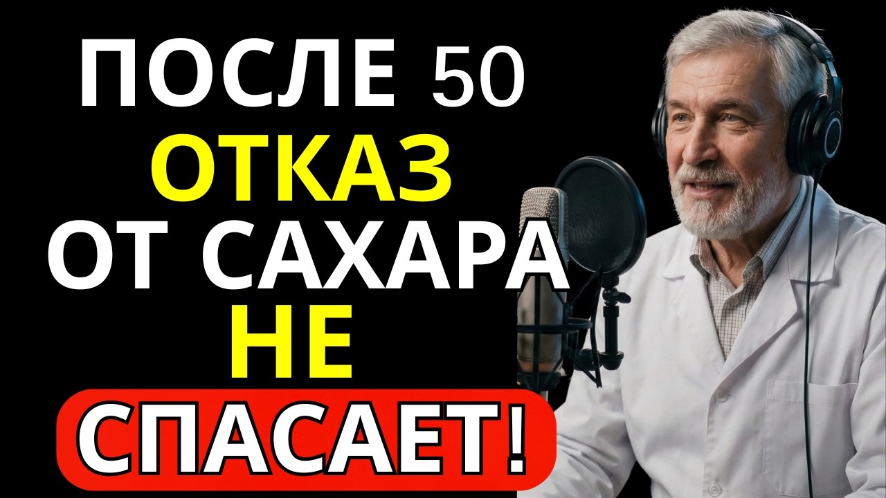 Вы убрали сладкое, а сахар растёт? 5 скрытых врагов диабета после 50 | Здоровье с Доктором