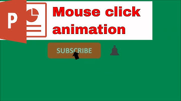 How to Animate a Mouse Click in Microsoft PowerPoint