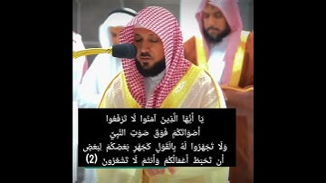 القرآن الكريم □ سورة الحجرات □ الشيخ  ماهر المعيقلي
