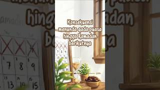 PENTING! Ternyata Ini Akibat Menunda Bayar Utang Puasa - Rumaysho TV
