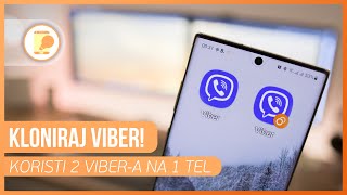 Kako imati dva Viber naloga na telefonu?