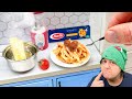 REAL Miniature Cooking World&#39;s TINIEST Spaghetti in Mini Kitchen