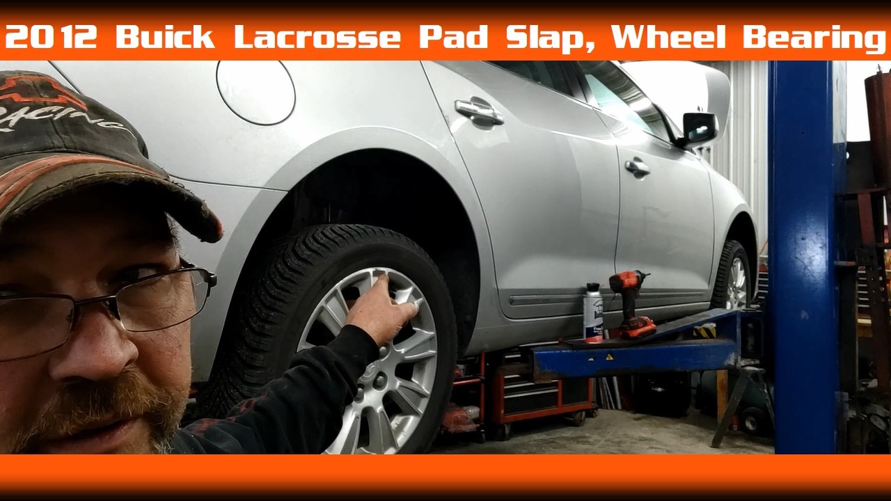 2012 Buick Lacrosse Brake Pads & Rear Wheel Bearing #techtip #techtips #autorepair #saturday