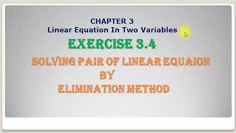 Class 10, maths, exercise 3.4, ncert solution, chapter 3, linear equation in two variables