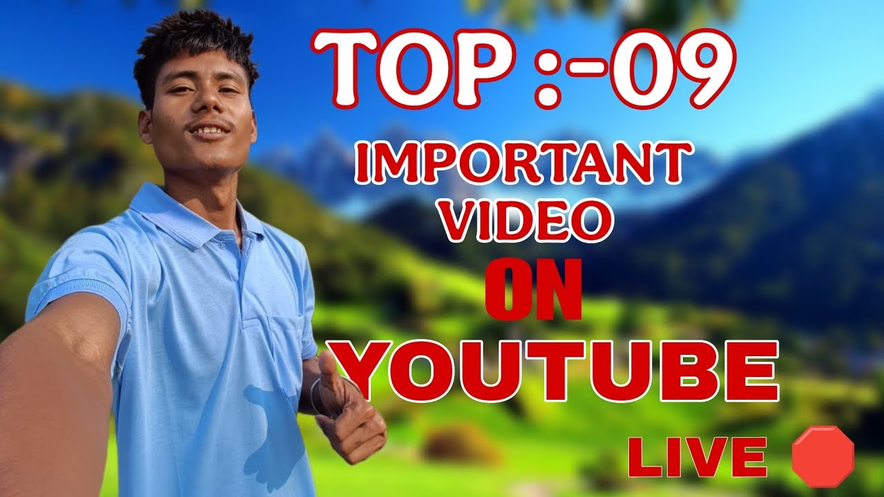 top 09 important video// Dipankar Freestyle  is live