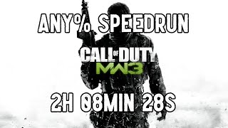 Call of Duty: Modern Warfare 3 Any% Speedrun World Record 2:08:39