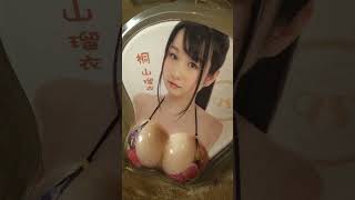数量限定　爆乳 「23才・桐山瑠衣（98cm I-cup）」 立体マウスパッドＬＬサイズ　【公式】