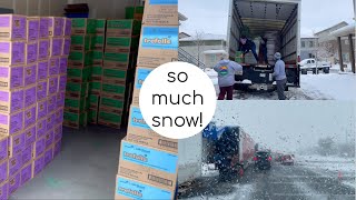 Driving in a snowstorm! | Girl Scout vlog | Cookie Booth Essentials by Raising Raburns 111 views 3 months ago 17 minutes