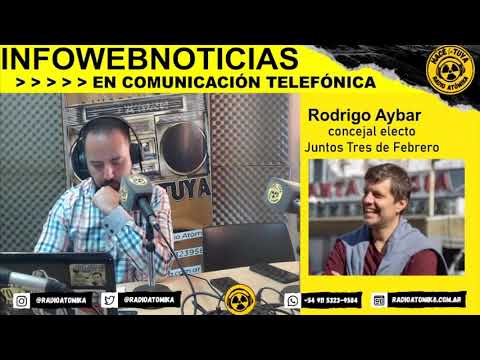 Rodrigo Aybar 25/10/23 - Entrevista de Adrián Cordara en Infowebnoticias RADIO