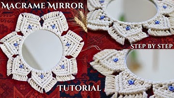 Macrame Mirror Step by Step | Elegant Boho Wall Art DIY