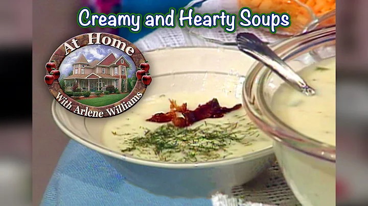 Making Cream of Potato and Broccoli Au Gratin Soups!