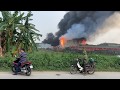 Cháy Nổ lớn xưởng 2000m2 ở Di Trạch Hoài Đức Hà Nội 9-3-2020