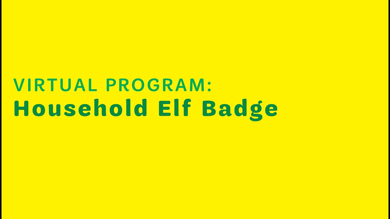 Brownie Household Elf Badge