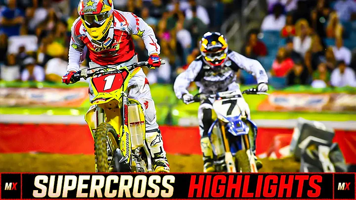 CHAD REED VS JAMES STEWART - 2009 SUPERCROSS