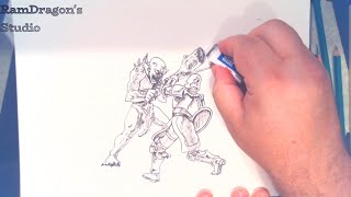 Inktober 9th | Swing | Full Stream