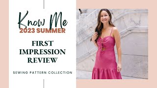 Review: Know Me 2023 SUMMER Sewing Patterns