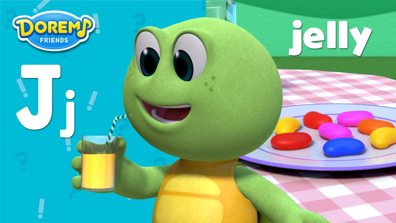 Doremifriends J Song Juice and Jelly Phonics Song Alphabet for