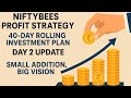 NIFTYBEES Profit Strategy: 40-Day Rolling Investment Plan - Day 2 Update| Small Addition, Big Vision