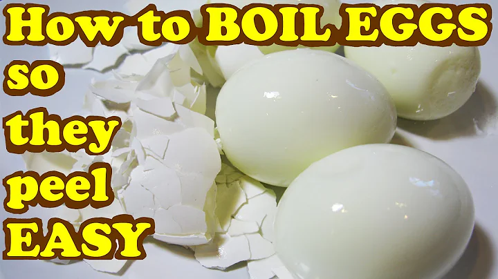 HARD BOILED EGGS - How to BOIL EGGS so they PEEL EASY and NO Eggshells Stick/Sticking! - HomeyCircle - DayDayNews