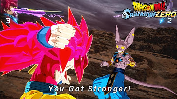 Daima ssj4 4 Goku Vs Lord beerus! Dragon Ball sparking zero