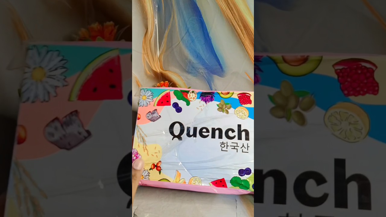 Quench Pr Package Unboxing🥰|