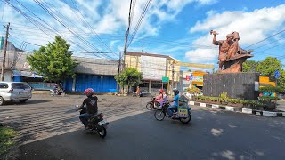 Walking View Jalan dari Patung Knalpot sampai Alun Alun Purbalingga