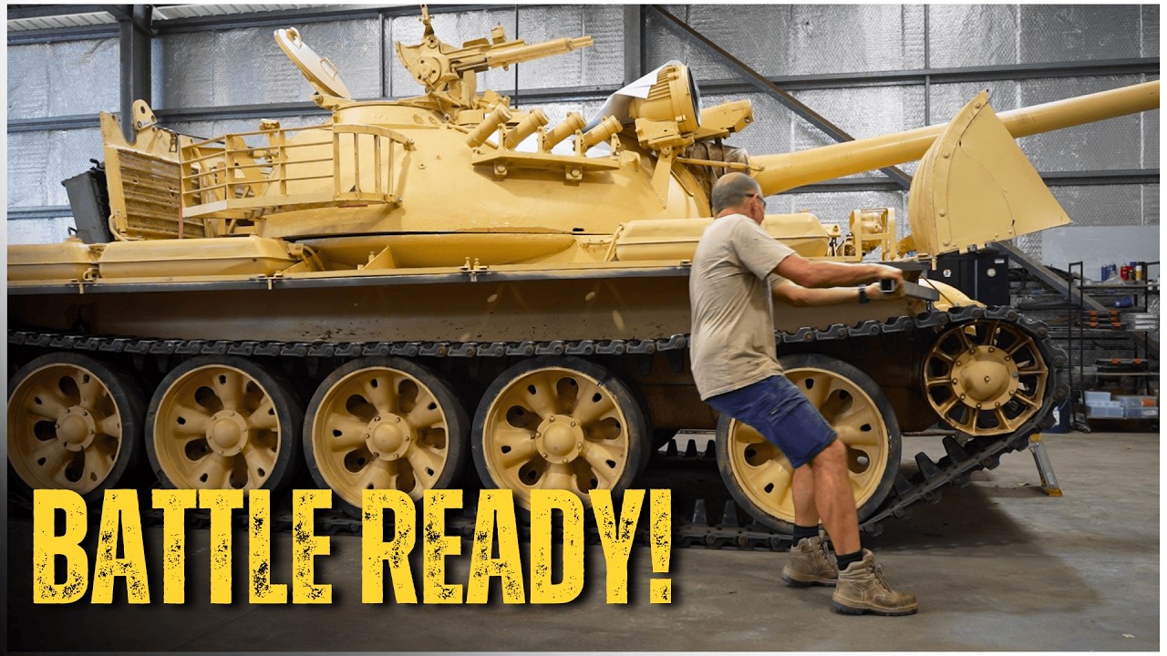 Fixing Transit Damage on a Type 69 Tank - YouTube