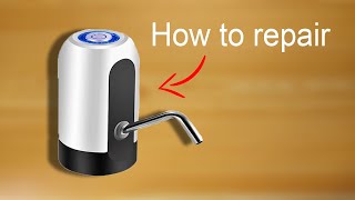 How To Repair Portable Water Dispenser