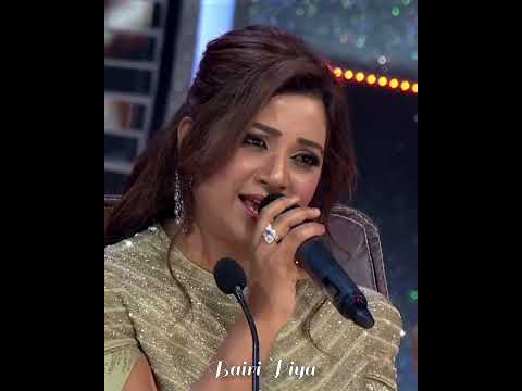 Bairi Piya🎶 | Indian Idol13 | Shreya Ghoshal 👑❤️ | #sonytv | #shorts