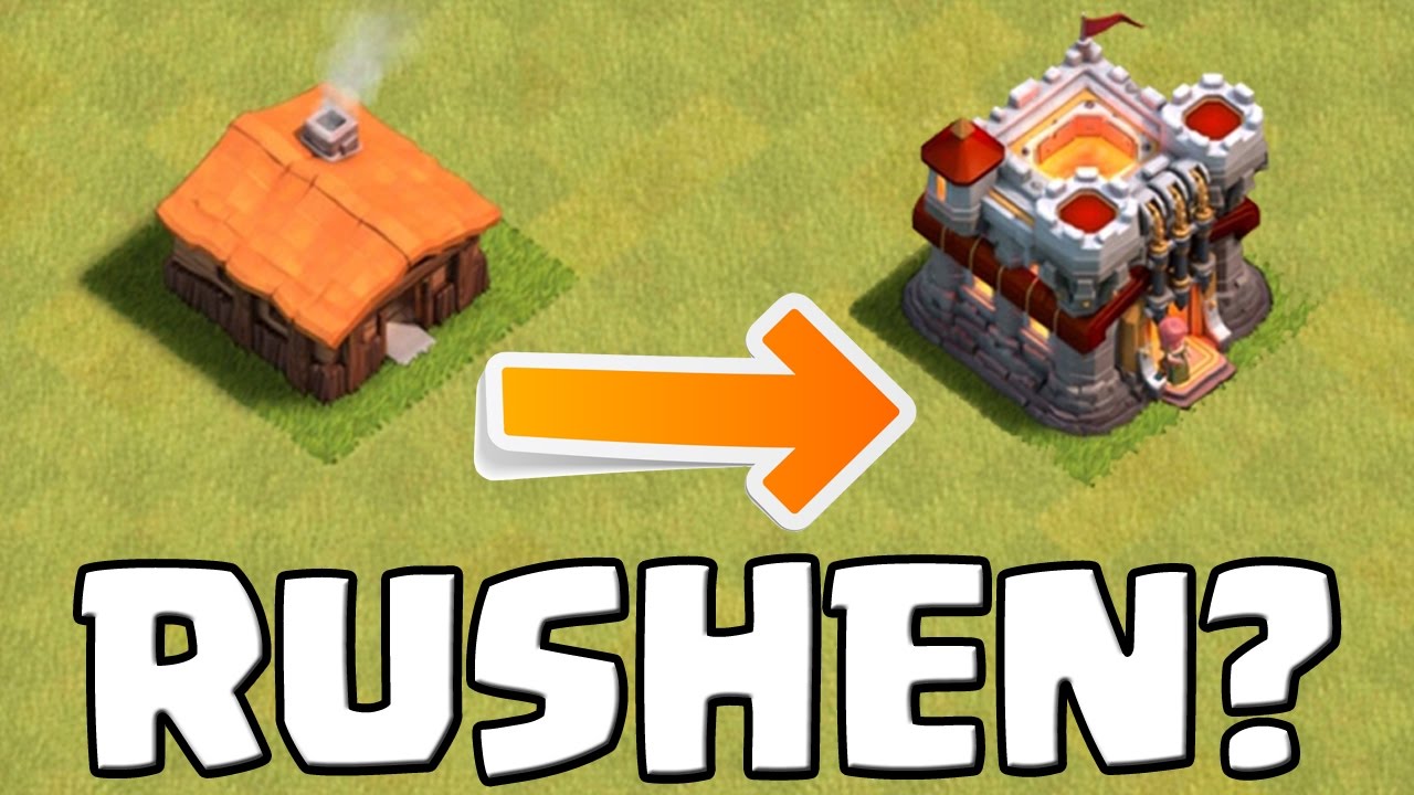 RATHAUS RUSHEN?! || CLASH OF CLANS || Let's Play CoC ...