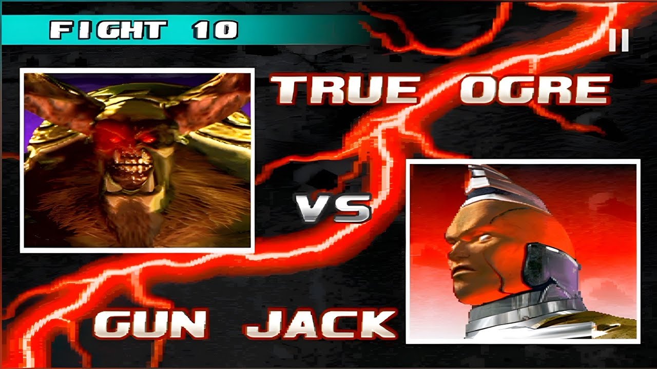 Tekken 3 survival mode hard mode True Ogre  | true ogre is a  tekken 3 final boss #tekken3 #tekken 