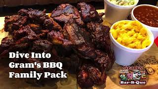 Family Feast at Gram's BBQ with the Bunch of BBQ Family Pack- 2.6