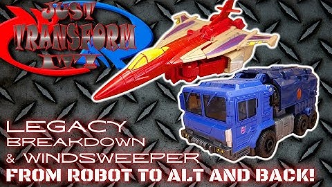 JUST TRANSFORM IT!: Legacy Breakdown & Windsweeper