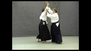 Shomen uchi kokyunage (var. 3) | Справочник техник айкидо | Aikido techniques reference