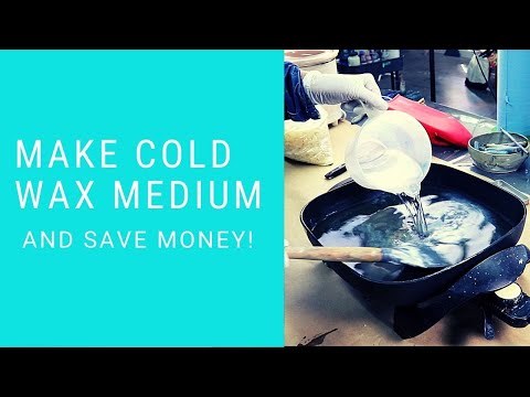 Make Cold Wax Medium