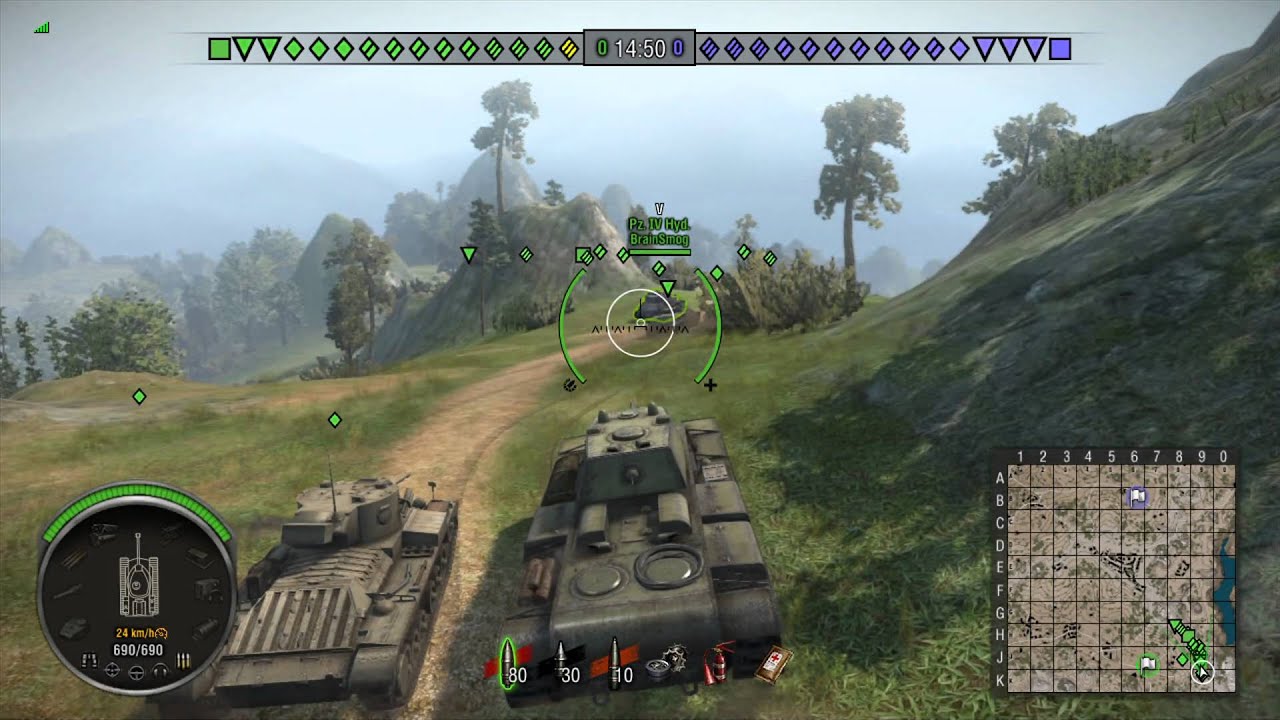 World of Tanks: Xbox 360 - KV-220 [1952 dmg, 4 kills] - Dragon Ridge ...