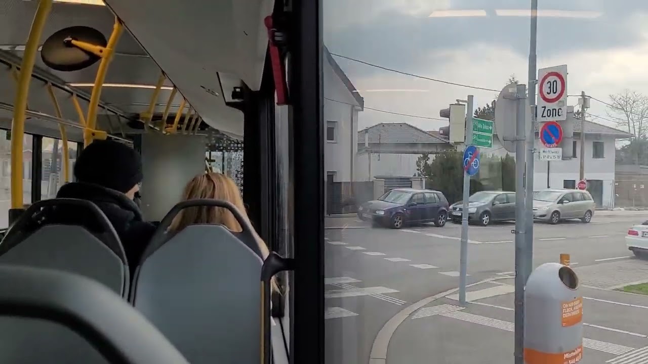 27A Mitfahrt Rennbahnweg U nach Kagran U (Autobus Wien Blaguss Citaro C2)(09.03.2024)