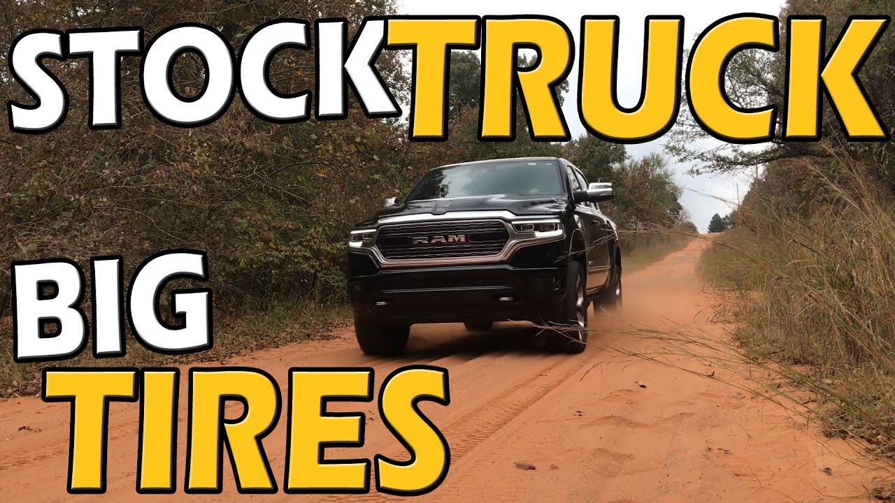 The biggest tires that fit a stock 2019-2021 Ram 1500! (Nitto Ridge  Grappler Tire Review) - YouTube