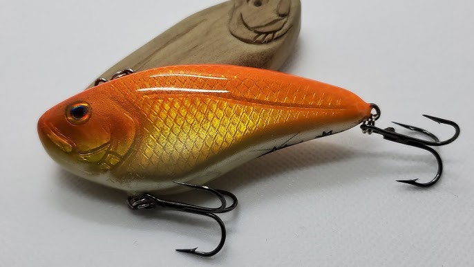 Perch Glidebait Lure Making - start to finish process on making