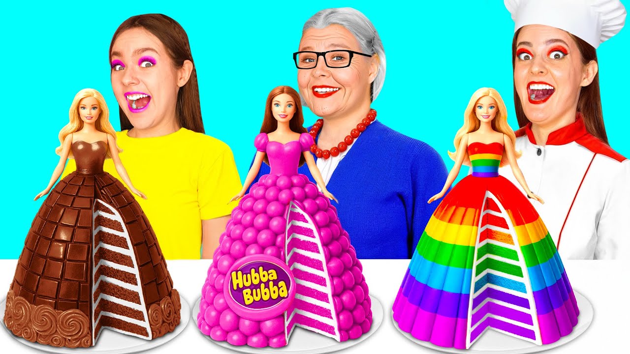 Кулинарный Челлендж: Я против Бабушки | Удивительные Лайфхаки с Едой от RaPaPa Challenge