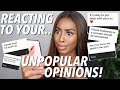 YOU GUYS ARE WILD 😳 REACTING TO YOUR UNPOPULAR OPINIONS! | ZEEXONLINE