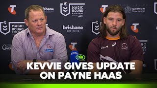 Fullback Cobbo impresses Kevvie | Broncos Press Conference | Fox League