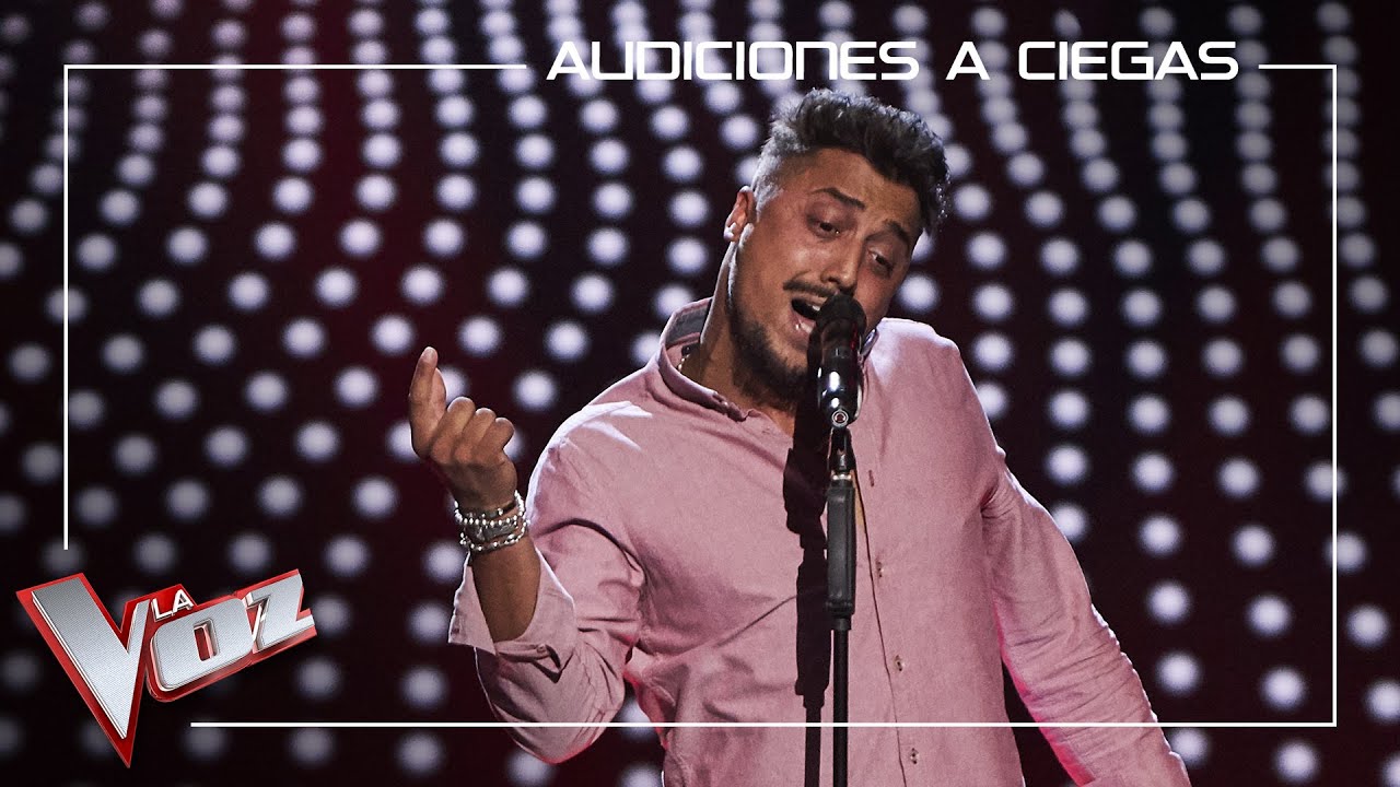 Juan Motos canta 'Porque morir es natural' | Audiciones a ciegas | La Voz Antena 3 2022