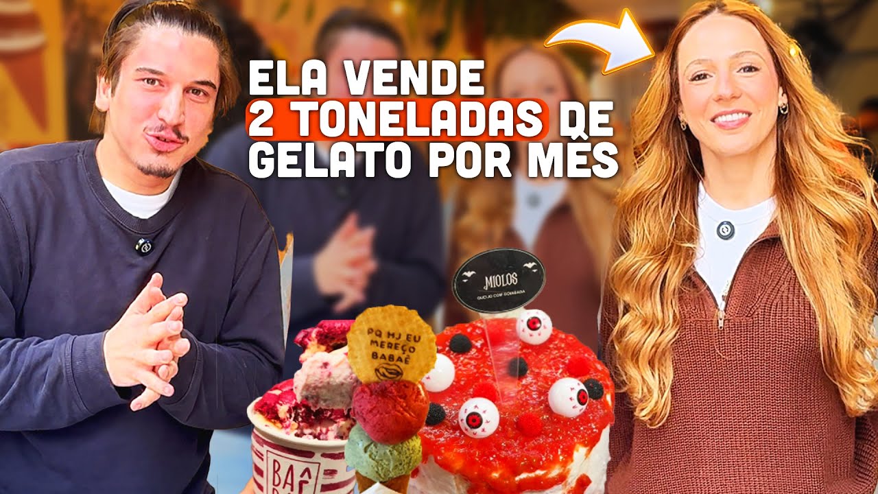 VISITEI A GELATERIA MAIS HYPADA DA INTERNET
